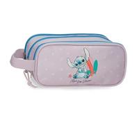 Joumma Disney from Hawaii Trousse de Toilette à Trois Compartiments Rose 22x10x9 cm Polyester