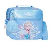 Disney Joumma Frozen Magic Ice Beauty Bag adaptable avec bandoulière bleue 25 x 21 x 11 cm Polyester by Joumma Bags, bleu, Beauty case adaptable avec bandoulière, bleu, Trousse de toilette adaptable