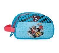 Joumma Disney Hight Speed Trousse de Toilette Adaptable Bleu 24x14x10 cm Polyester