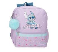 Disney Joumma Lovely Stitch Sac à dos scolaire violet 27 x 33 x 11 cm Polyester 9,8 L