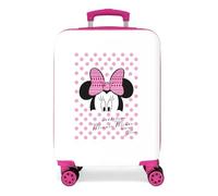 Joumma Disney - Luggage - Valise de Cabine Rigide en ABS avec Fermeture à Combinaison latérale 34 l 2,6 kg 4 Roues Doubles 38 x 55 x 20 cm