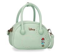 Joumma Disney Luxe Minnie Sac bandoulière Turquoise Vert 19 x 13 x 8 cm PU et Polyester