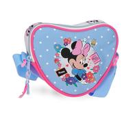 Joumma Disney Minnie Flowers Sac à Bandoulière Bleu Claro 17x14,5x4 cm Polyester