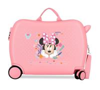 Joumma Disney Minnie Happy to Be Me Valise pour Enfant Rose 50 x 38 x 20 cm Fermeture à Combinaison latérale 34 l 2,1 kg 2 Roues