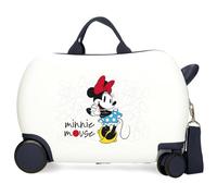 Disney Joumma Minnie Magic Valise pour Enfant Blanche 45 x 31 x 20 cm Rigide ABS 24,6 l 1,8 kg 4 Roues Bagage Main, Blanc, Magic Blanc