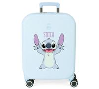 Joumma Disney Playful Valise de Cabine Bleue 40 x 55 x 20 cm Rigide 2,74 kg Fermeture TSA intégrée ABS 2,74 kg 37 L Extensible Bagage à Main