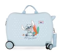 Joumma Disney Stitch from Hawaii Valise pour Enfant Bleu 50 x 38 x 20 cm Rigide 2,05 kg Fermeture à Combinaison latérale ABS 2,05 kg 34 L Bagage à Main