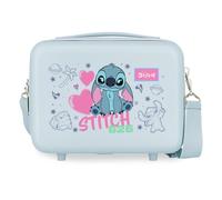 Joumma Disney Stitch Hearts Nececer Adaptable Bleu 29 x 21 x 15 cm Rigide ABS 9,1 L 0,8 kg