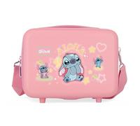 Joumma Disney Stitch You & Me Nececer Adaptable Rose 29 x 21 x 15 cm Rigide ABS 9,1 L 0,8 kg