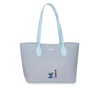 Joumma Disney Tiki Stitch Sac fourre-Tout en Denim 31 x 25,5 x 11,5 cm PU et Polyester