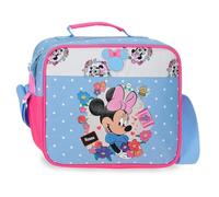 Joumma Disney Trousse de Toilette Adaptable avec bandoulière Bleu Clair 23 x 20 x 9 cm Polyester