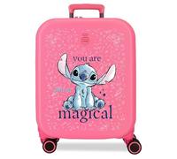 Joumma Disney You are Magical Valise Cabine Fuchsia 40 x 55 x 20 cm Rigide 2,74 kg Fermeture TSA intégrée ABS 2,74 kg 37 L Extensible Bagage à Main