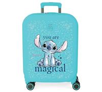 Joumma Disney You are Magical Valise de Cabine Bleue 40 x 55 x 20 cm Rigide 3,22 kg Fermeture TSA intégrée ABS 3,22 kg 37L Bagage à Main