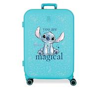 Joumma Disney You are Magical Valise Moyenne Bleue 48 x 70 x 28 cm Rigide 4,32 kg Fermeture TSA intégrée ABS 4,32 kg 79 L