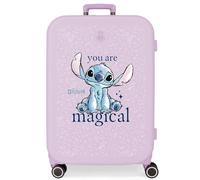 Joumma Disney You are Magical Valise Moyenne Lilas 48 x 70 x 28 cm Rigide 4,32 kg Fermeture TSA intégrée ABS 4,32 kg 79L