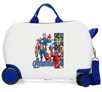 Joumma Marvel Avengers Power Squad Valise pour Enfant Blanc 45 x 31 x 20 cm Rigide ABS 24,6 l 1,76 kg 2 Roues Doubles Bagage à Main