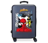 Joumma Marvel Graffity of Spiderman Valise Moyenne Bleue 46 x 65 x 23 cm Rigide 3 kg Fermeture à Combinaison latérale ABS 3 kg 56 L