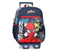 Joumma Marvel Grafity of Spiderman Sac à dos décontracté bleu marine 27 x 33 x 11 cm Polyester