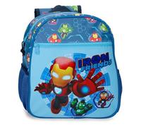 Joumma Marvel Iron Friends Sac à dos décontracté Bleu 27 x 33 x 11 cm Polyester