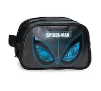 Joumma Marvel Spiderman is Watching Us Trousse 2 Compartiments Adaptable Noir 26 x 16 x 11 cm PVC