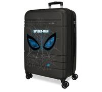 Joumma Marvel Spiderman is Watching Us Valise Moyenne Noire 48 x 68 x 27 cm Rigide 3,86 kg Fermeture TSA ABS 3,86 kg 74 L Extensible