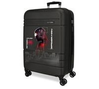 Joumma Marvel Spiderman Technology Valise Moyenne Noire 48 x 68 x 27 cm Rigide 3,86 kg Fermeture TSA ABS 3,86 kg 74 L Extensible