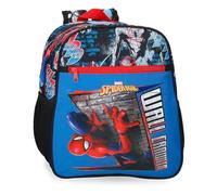 Joumma Marvel Spiderman Wall Crawler Sac à dos décontracté Noir 27 x 33 x 11 cm Polyester