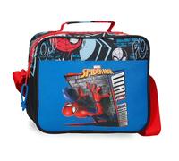 Joumma Marvel Spiderman Wall Crawler Trousse de Toilette Adaptable avec bandoulière Noir 23 x 20 x 9 cm Polyester 4,14 l
