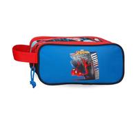 Joumma Marvel Spiderman Wall Crawler Trousse Triple Noire 22 x 10 x 9 cm Polyester