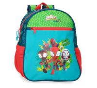Joumma Marvel Spidey Dino-Webs Sac à dos décontracté marin 27 x 33 x 11 cm Polyester