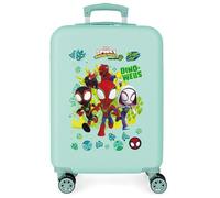 Joumma Marvel Spidey Dino-Webs Valise de Cabine Bleue 38 x 55 x 20 cm Rigide 2 kg Fermeture à Combinaison latérale ABS 2 kg 35 L Bagage à Main