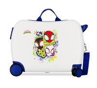 MARVEL Team Spidey Garçon Bagage - Bagage pour Enfant, Blanc, Taille Unique