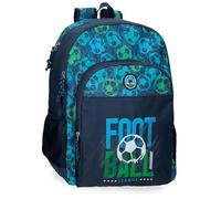 Joumma Roll Road GOL Sac à dos pour enfant Roll Road Gol, sac à dos d'école, en polyester, poches latérales, larges bretelles réglables, poignée supérieure pour accrocher, système Magic Fix.