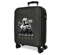 Joumma Star Wars His Name is Grogu Valise de Cabine Rigide en ABS avec Fermeture TSA 37L 2,8 kg 4 Roues Doubles Noir 40 x 55 x 20 cm