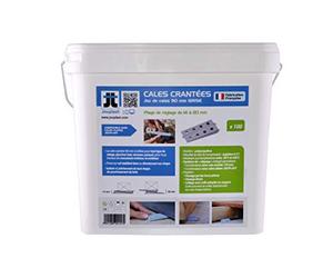 Jouplast Cales Crantees 90 mm - Seau de 100 cales