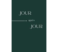 Jour après jour: Agenda Minimaliste Non Daté - 2 Jours par Page | Planner Simple et Épuré | Organisation Quotidienne, Mensuelle et Trimestrielle