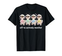 Jour de congé d'essai pour surveiller activement l'oie de Test de l'état des Enseignants T-Shirt Graphique avec Valeur