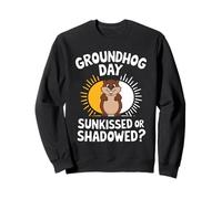 Jour de la marmotte Sunkissed or shadowed Groundhog Day Sweatshirt