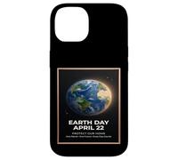 Jour de la Terre 22 Avril Vintage Globe Design Protect Our Planet Coque pour iPhone 14
