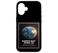 Jour de la Terre 22 Avril Vintage Globe Design Protect Our Planet Coque pour iPhone 16