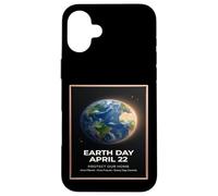Jour de la Terre 22 Avril Vintage Globe Design Protect Our Planet Coque pour iPhone 16 Plus