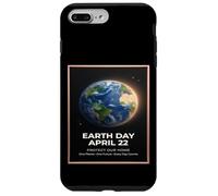 Jour de la Terre 22 Avril Vintage Globe Design Protect Our Planet Coque pour iPhone 7 Plus/8 Plus
