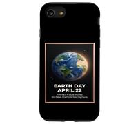 Jour de la Terre 22 Avril Vintage Globe Design Protect Our Planet Coque pour iPhone SE (2020) / 7/8