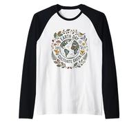 Jour de la Terre Cultiver Green Planet Nature Design Manche Raglan