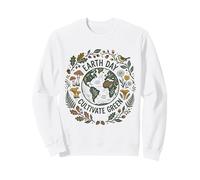 Jour de la Terre Cultiver Green Planet Nature Design Sweatshirt