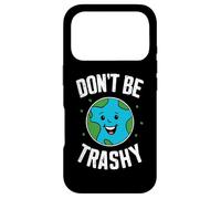 Jour de la Terre Don't Be Trashy Protect Our Mother Earth Coque pour iPhone 17 Pro
