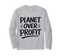 Jour de la Terre Planète Plus Profit - Eco Nature Conservation Manche Longue