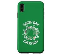 Jour de la Terre Plante Arbres Recycle Sauvetage sans Plastique Coque pour iPhone XS Max