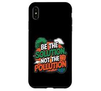 Jour de la Terre - Soyez la Solution, Pas la Pollution Coque pour iPhone XS Max