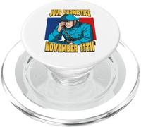 Jour de l'armistice Le 11 Novembre PopSockets PopGrip pour MagSafe